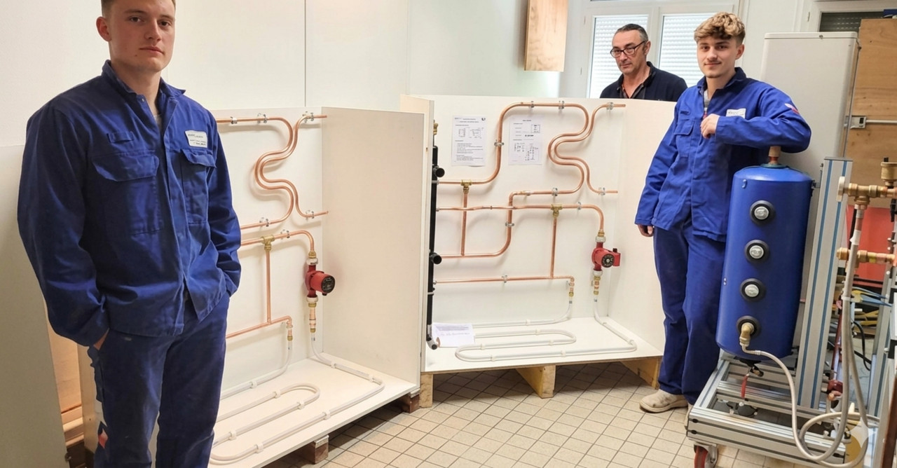Nathan et Lorenzo, le duo gagnant du concours MAF formé à Clamecy