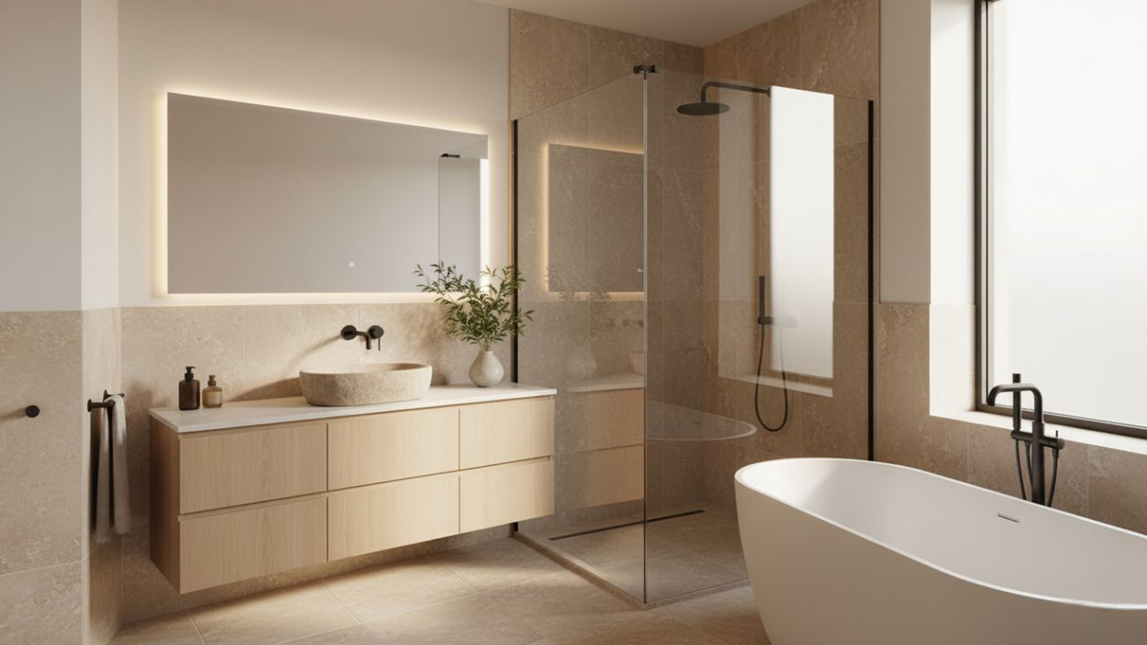 Salle de bain clé en main